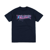 Thrasher Vice Logo SS Tshirt Navy S