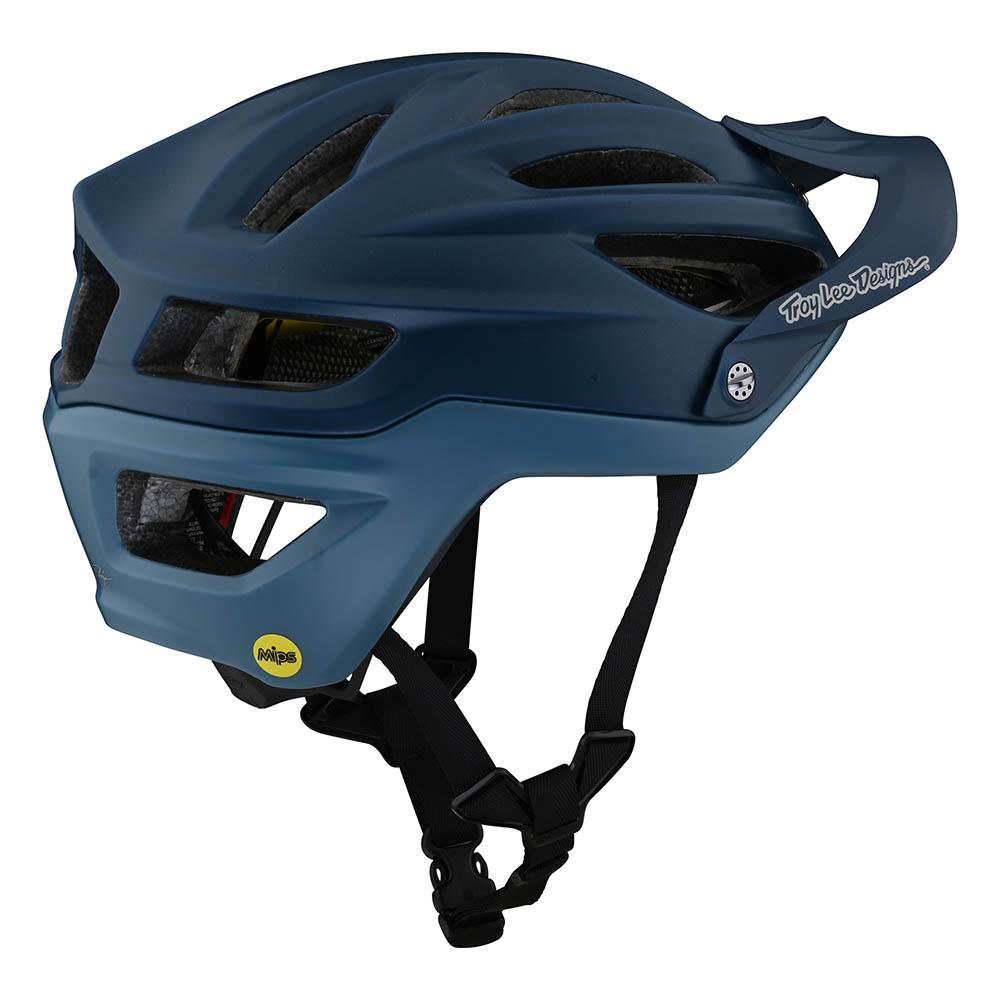 Troy Lee Designs A2 Mips Helmet Drone Smokey Blue Small