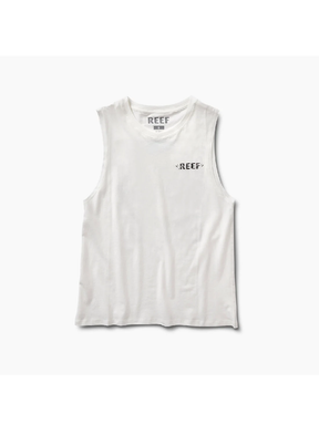 Reef Adventure Muscle Tank Womens Marshmallow