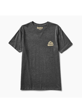 Reef Abra SS Tshirt Mens Charcoal