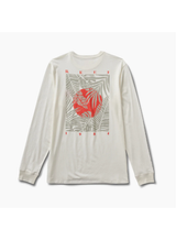 Reef Racked Longsleeve Tshirt Mens Marshmallow XL