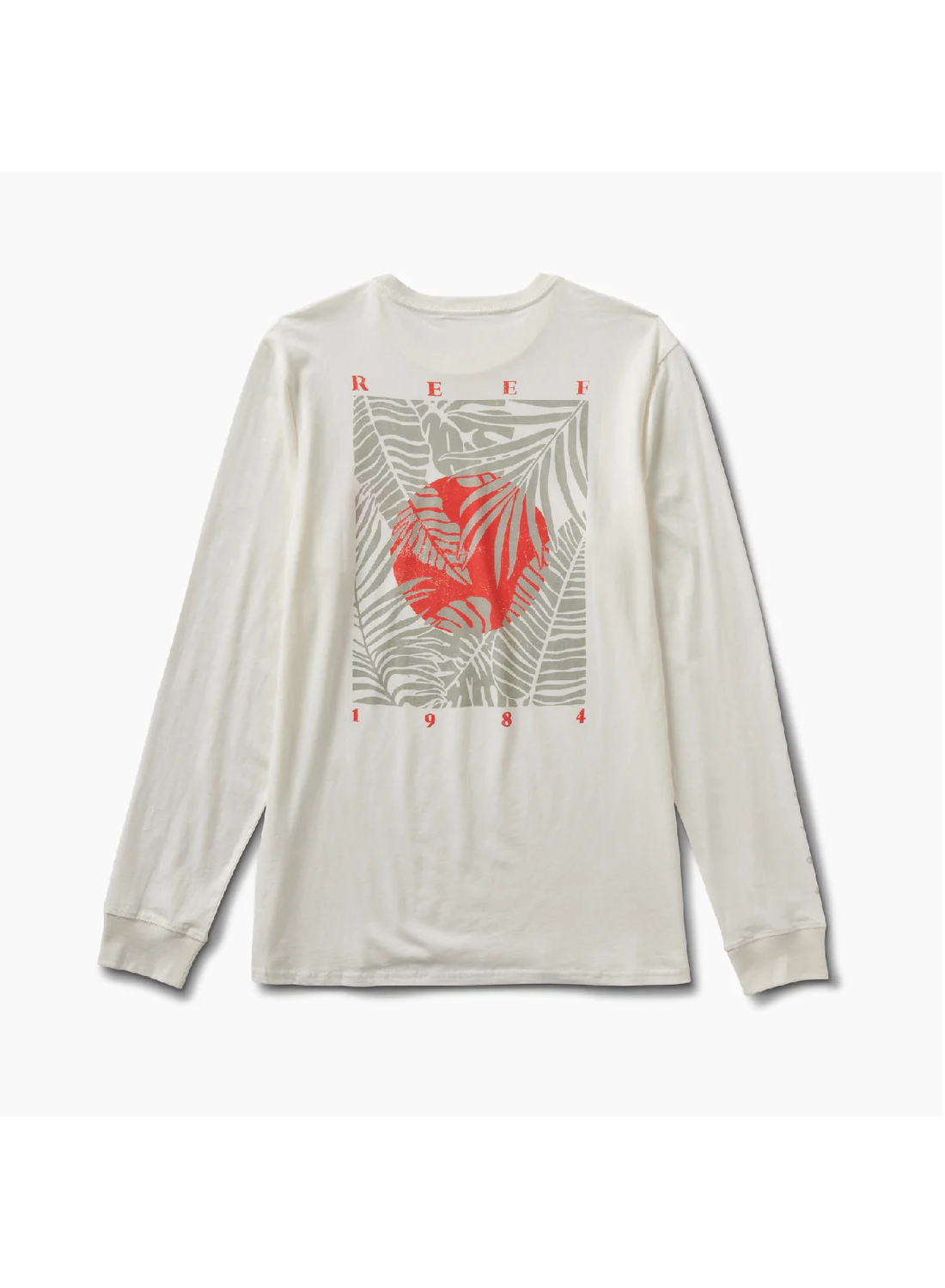 Reef Racked Longsleeve Tshirt Mens Marshmallow S
