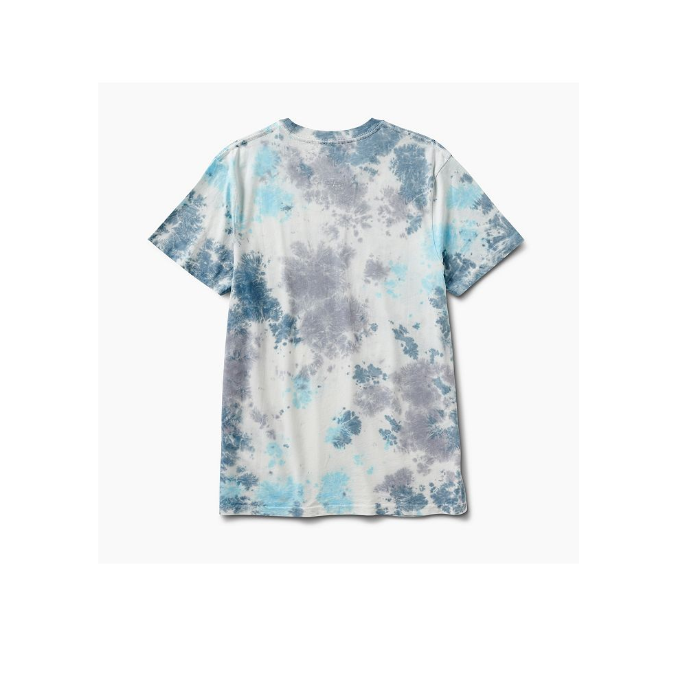 Reef Ellsworth Tshirt Mens Grey Tie Dye S