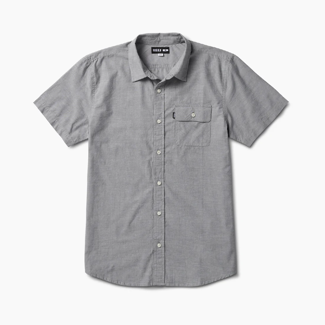 Reef Winfred SS Poplin Woven Mens Shade M