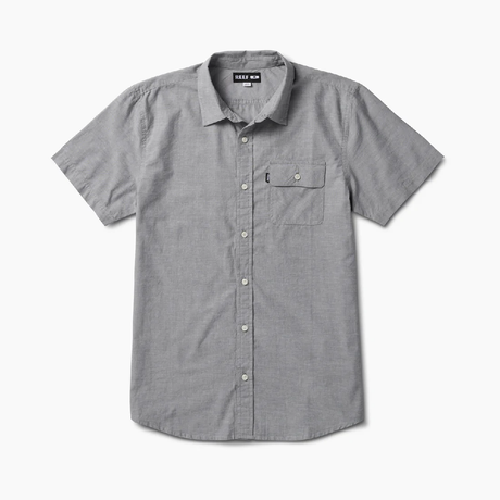 Reef Winfred SS Poplin Woven Mens Shade