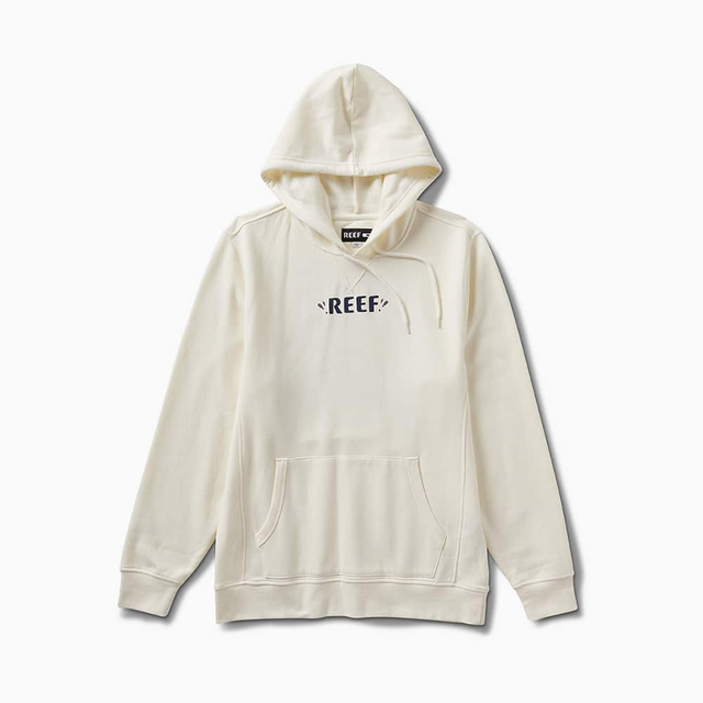 Reef Pima Pullover Hoodie Mens Marshmallow