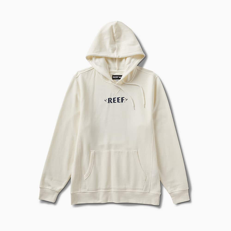 Reef Pima Pullover Hoodie Mens Marshmallow L