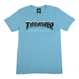 Thrasher Black Ice Girls SS T Light Blue