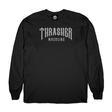 Thrasher Low Low Longsleeve Tshirt Black Silver M