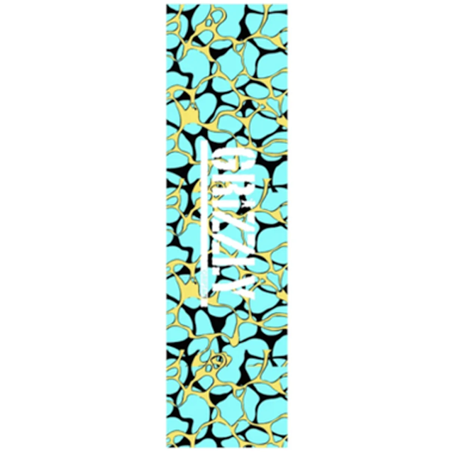Grizzly Boiling Point Grip Tape Green Orange 9x33