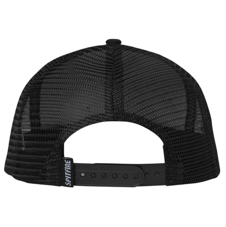 Spitfire Yin Yang Mesh Trucker Hat Black Snapback