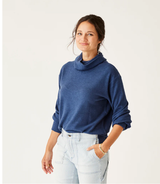 Carve Designs Cove Super Soft Cowl Navy Heather M