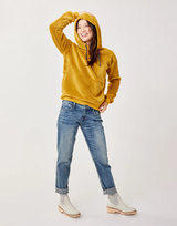 Carve Designs Brie Sherpa Hood Forrest