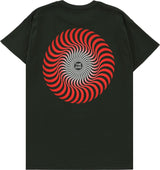 Spitfire Classic Swirl Fade Tshirt Forrest Red XL