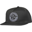 Anti Hero Pigeon Round Hat Charcoal White Snapback