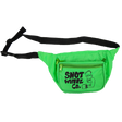 Snot Dead Boi Butt Bag Neon Green Shoulder Strap