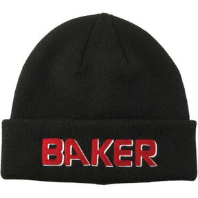Baker No Problemo Beanie Black Red One Size