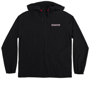 Independent Hooded Windbreaker Logo Black