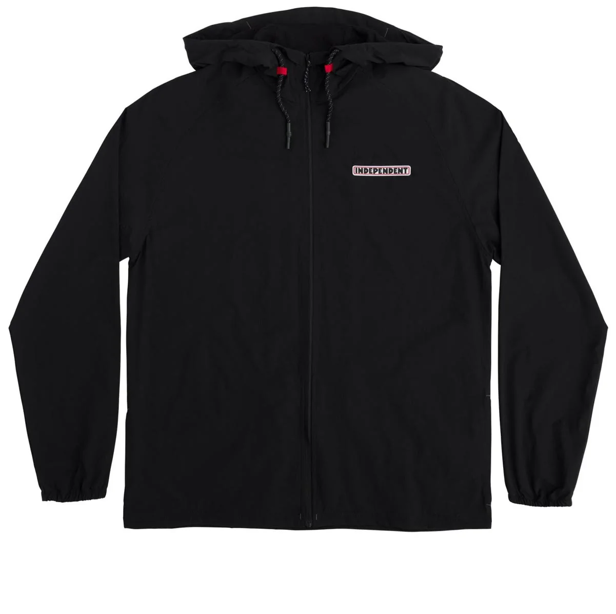 Independent Hooded Windbreaker Logo Black L