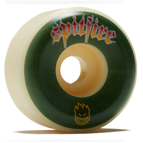 Spitfire VENOM Script F4 Wheels Green White 53mm/99