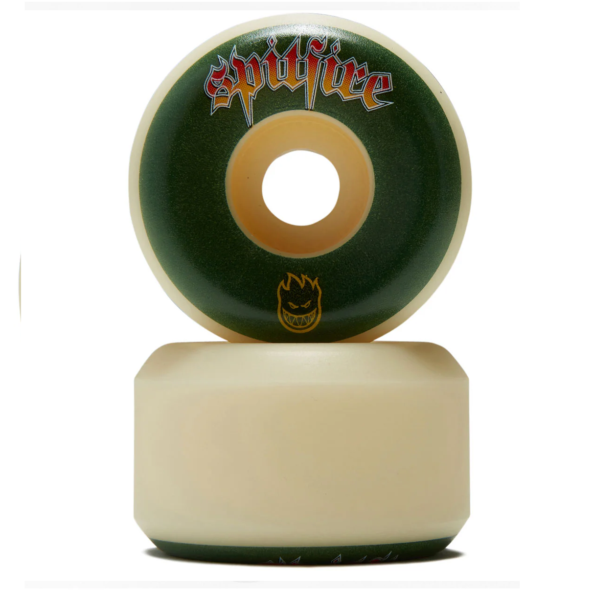 Spitfire VENOM Script F4 Wheels Green White 53mm/99