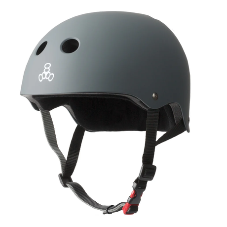 Triple 8 Certified Sweatsaver Helmet Mat Carbon S/M