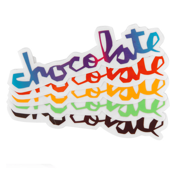 Chocolate Chunk Sticker Assorted 5inch