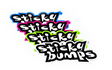 Sticky Bumps Logo Sticker Assorted 7inch