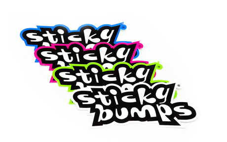 Sticky Bumps Logo Sticker Assorted 7inch