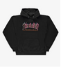 Thrasher Neon Flame Hoodie Black Neon Medium