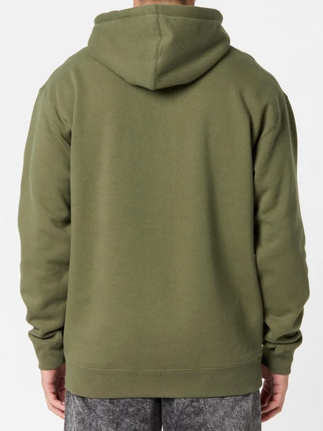Spitfire Venom Hoodie Olive Red