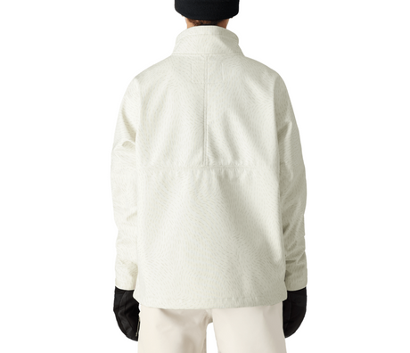 686 WaterProof Anorak Womens White Swirl