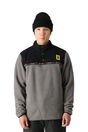 686 Tioga Fleece Pullover Mens Keith Haring Grey