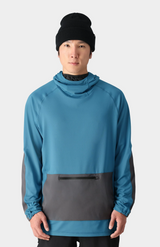 686 Ultra Thermal Fleece Hoody Mens Blue Ash