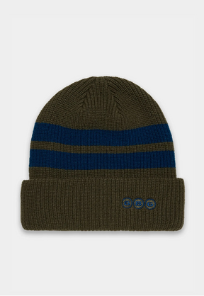 686 Sport Stripe Beanie Sage One Size