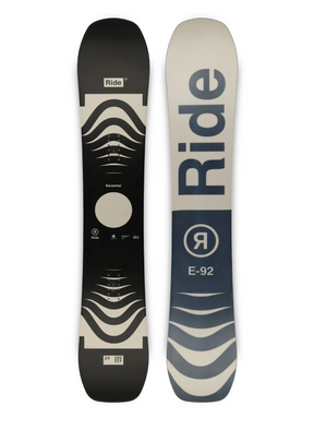 Ride Berzerker Snowboard Black White 162