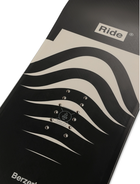 Ride Berzerker Snowboard Black White 162
