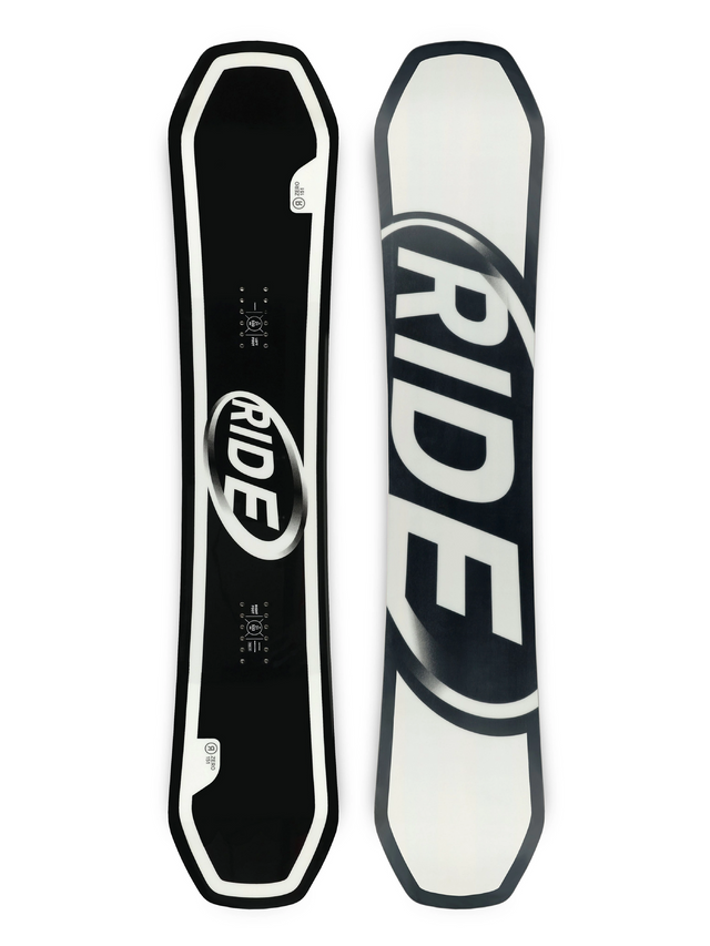 Ride Zero Jr Snowboard 2025 Black White 147