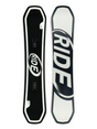 Ride Zero Jr Snowboard 2025 Black White 147