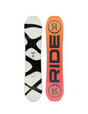 Ride LowRide Snowboard Youth 2025 White Black 130