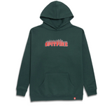 Spitfire DemonSeed Youth Hoodie Olive Red M
