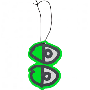 Krooked Eyes Air Freshener Green 4 inch
