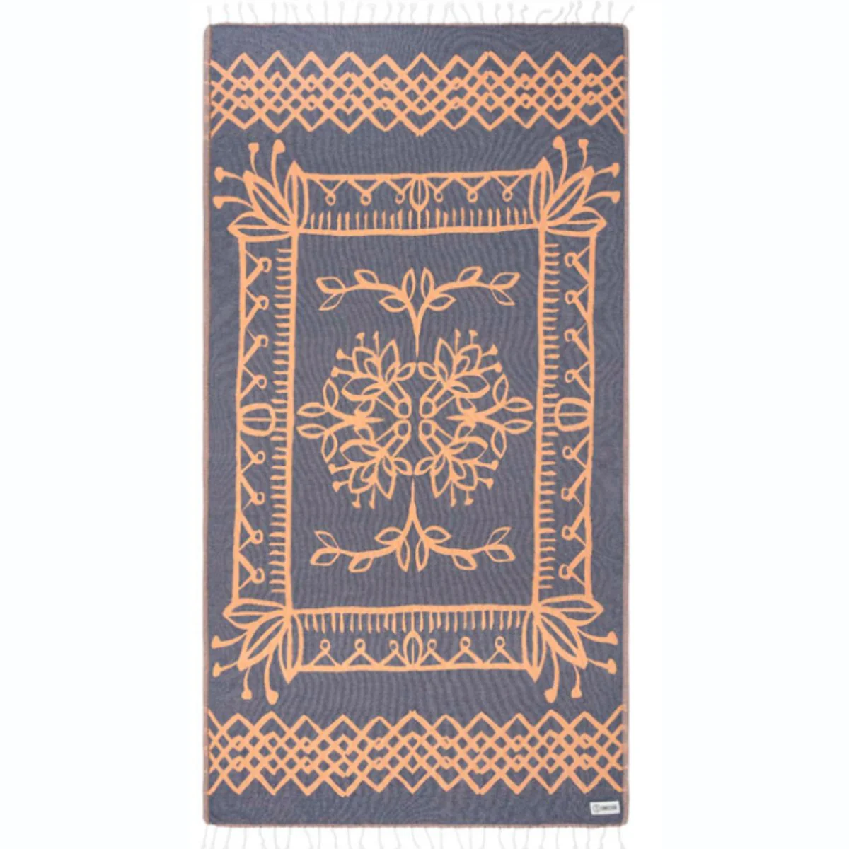 Sand Cloud Kolam Towel Orange 37 x 67