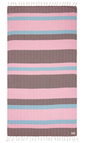 Sand Cloud Folly Stripe Towel Pink 37 x 67