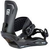 NItro Charger Youth Snowboard Bindings 2025 Black Medium