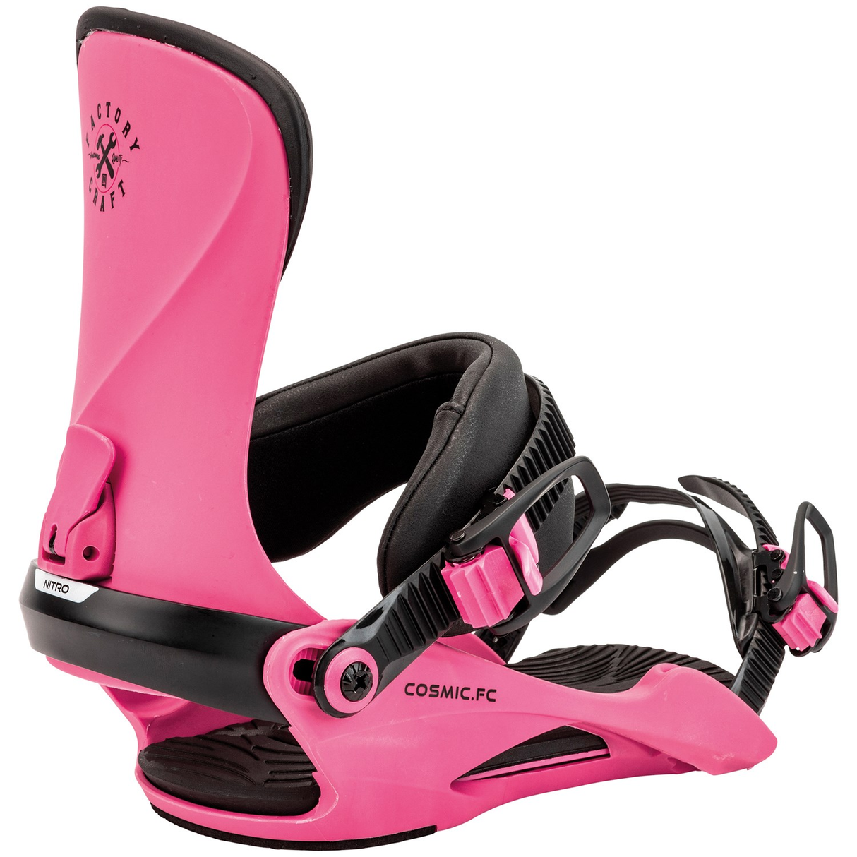 Nitro Cosmic Snowboard Bindings Factory Craft S/M