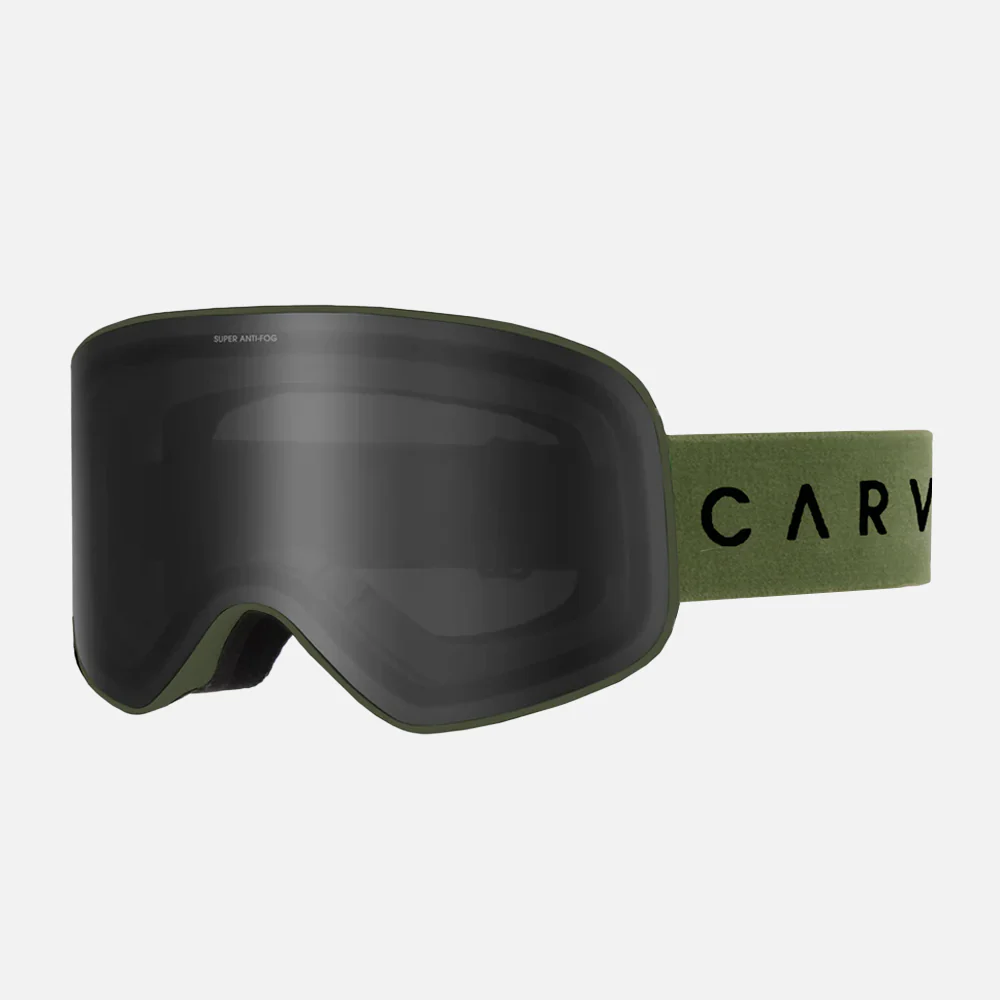 Carve Frother Goggles Olive Grey One Size