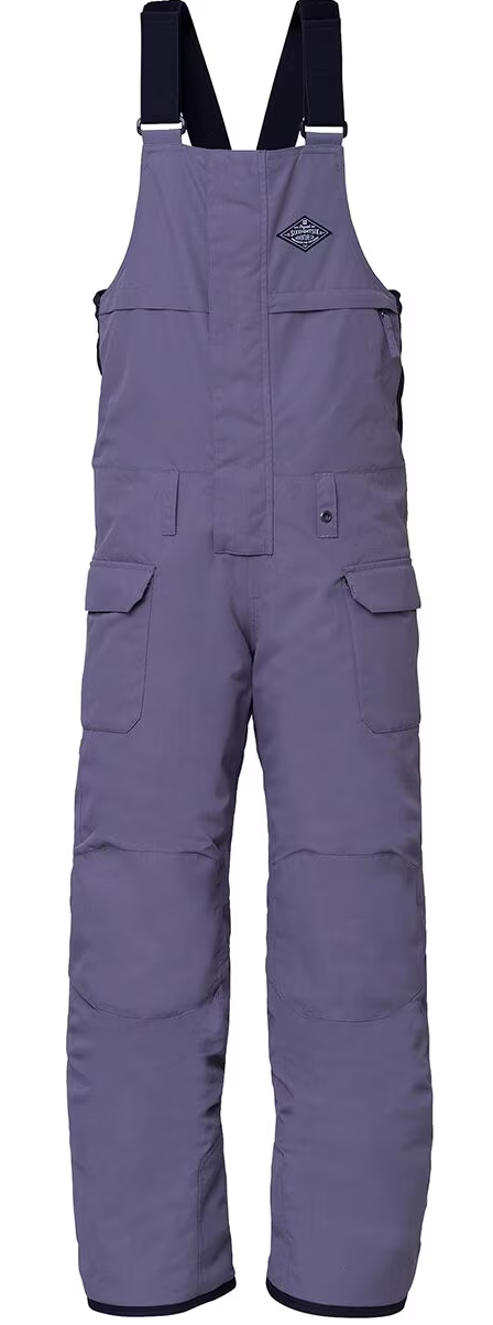 686 Frontier Insulated Bibs Youth Rhino Grey Large