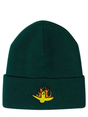 Krooked Firebird Beanie Green One Size