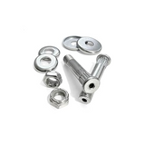 Slappy Classic Hollow Kingpin Raw Silver Set